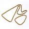 304 Stainless Steel Wheat Chain Jewelry Sets For Men, Necklaces and Bracelets, with Lobster Claw Clasps, Golden, 23.7 inch(602mm), 210mm(8-1/4 inch)
