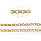 Brass Rolo Chains, Belcher Chains, Soldered, Long-Lasting Plated, with Spool, Cadmium Free & Nickel Free & Lead Free, Golden, 2x0.6mm, about 301.83 Feet(92m)/roll