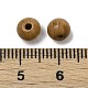 Природных шарики древесины WOOD-C019-6mm-01-3