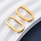 Серьги-кольца Huggie Hoop из нержавеющей стали 304 STAS-H156-11C-G-2
