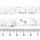 Природные Говлит бисер нитей G-K357-D05-01-5