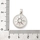 Латунные микро проложить кубического циркония подвески KK-U033-05P-3