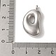 Подвески из нержавеющей стали 304 с ионным покрытием (IP) STAS-M017-08P-04-3