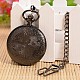 Открываться плоские круглые сплава подвеска карманные часы WACH-L024-27-4