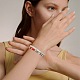 4шт. 4 стильных теннисных браслета с цирконием. BJEW-SZ0002-66G-7