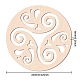 Деревянные кабошоны WOOD-WH0101-013-2