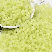 Стеклянные бусины прозрачных цветов SEED-R001-01M