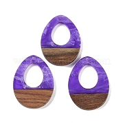 Подвески из смолы и дерева WOOD-F015-17A