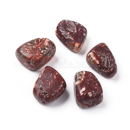 Бусины из природных Leopardskin G-K302-A03-1