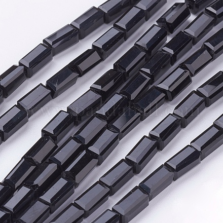 Непрозрачное стекло бисер нитей EGLA-E008-3x6mm-10-1