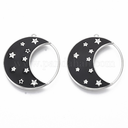 Латунные микро проложить кубического циркония подвески KK-R130-036-01P-NF-1