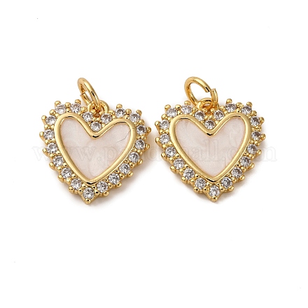 Латунные микро проложить кубического циркония подвески KK-D390-26G-02-1