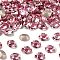Preciosa® MAXIMA Crystal Fancy Stones, Czech Crystal, 435 12 601 Oval, Dura Foiling, 70020 Light Rose, 8x6mm