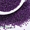 MIYUKI Delica Beads, Cylinder, Japanese Seed Beads, 11/0, Inside Colours Luster, (DB0281) Fuchsia Lined Crystal Luster, 1.3x1.6mm, Hole: 0.8mm, about 100000pcs/500g
