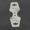 Cardboard Bracelet Displays Cards, White, 90x40x0.4mm
