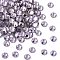 Preciosa® Crystal Hotfix Flatback Stones, Czech Crystal, Round(438 11 612 Chaton Rose VIVA 12 ®), 70230 Pale Lilac, SS6(1.9~2.1mm)