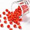 TOHO Short Magatama Beads, Japanese Seed Beads, (50) Opaque Sunset Orange, 6x5.5x3.5mm, Hole: 2mm, about 450g/bag