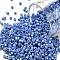 Cylinder Seed Beads, Opaque Colours Luster, Uniform Size, Cornflower Blue, 2x1.5mm, Hole: 0.8mm, about 40000pcs/bag, about 450g/bag