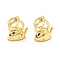 Brass Charms, with Jump Ring, Cadmium Free & Lead Free, Kettle, Real 18K Gold Plated, 11x9.5x4.5mm