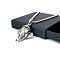 Vintage Stainless Steel Elephant Head Pendant Necklaces for Women Men, Stainless Steel Color