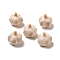 Resin Ornaments, Imitation Vegetable, for Home Office Desktop Decoration, Garlic, 14.5x14x14mm
