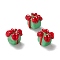 Handmade Lampwork Beads, Gift Box, for Christmas, Medium Aquamarine, 10~13x11~13x11~13mm, Hole: 2~3mm
