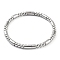 Non-Tarnish 201 Stainless Steel Hinged Bangle, Column, Inner Diameter: 2-3/8x2 inch(5.9x5.1cm)