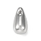Non-Tarnish 304 Stainless Steel Charms, Teardop Charm, Stainless Steel Color, 11.5x6mm, Hole: 1.2mm