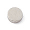 Flat Round Refrigerator Magnets, Office Magnets, Whiteboard Magnets, Sturdy Mini Magnets, Platinum, 5x1.5mm