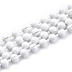 Латунные шариковые цепи ручной работы KK-J276-16B-P02-1