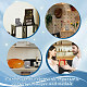 Флокированный пластиковый ящик для хранения бейджей CON-WH0105-04B-6
