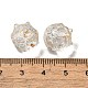 Прозрачные стеклянные бусины GLAA-D025-05H-3