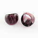 Ручной работы Lampwork широкополосного кольца RJEW-Q150-M04-B-2