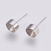 Серьги-гвоздики из нержавеющей стали 304 STAS-I088-H-02P