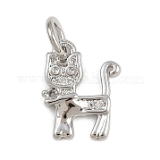 Латунные микро проложить кубического циркония подвески KK-A269-63P