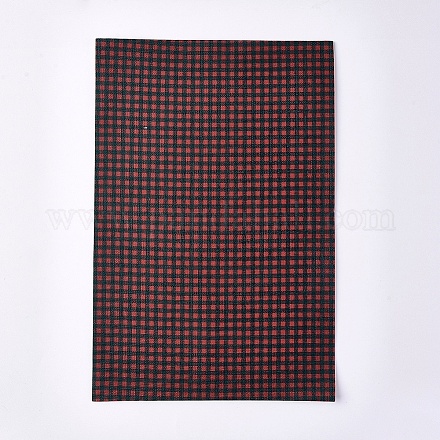 Самоклеящаяся ткань из искусственной кожи DIY-WH0162-19B-1