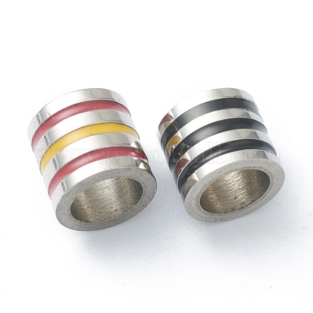 Бусины из нержавеющей стали 304 STAS-B009-02P-1