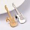 Bass 304 Stainless Steel Pendants, Mixed Color, 40x14x2mm, Hole: 6x4mm