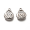 Non-Tarnish 201 Stainless Steel Pendants, Handbag, Stainless Steel Color, 16.5x13.5x3.5mm, Hole: 1.2mm