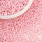 Cylinder Seed Beads, Opaque Colours Luster, Uniform Size, Hot Pink, 2x1.3~1.5mm, Hole: 0.8~1mm, about 40000pcs/bag, 450g/bag