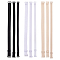 9 Pairs 9 Style Adjustable Bra Straps, Polyester Non-slip Bra Shoulder Strap for Women, with Plastic Buckle, Mixed Color, 348~358x12~18x1mm, 1 pair/style