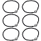 SUNNYCLUE 20pcs Braided Bracelet String Black Leather Bracelet Cord with Clasp PU Imitation Leather Extended Chain Handicrafts Lace Bracelet Making Ropes Findings for Jewelry Making Bracelet DIY Craft
