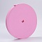 Colored Flat Elastic Rubber Band, Webbing Garment Sewing Accessories, Pearl Pink, 25mm, 40m/roll