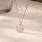Stylish Stainless Steel Viking Axe Pendant Necklace for Women's Daily Wear, Stainless Steel Color, 17.72 inch(45cm)