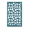 Polyester Silk Screen Printing Stencil, Reusable Polymer Clay Silkscreen Tool, for DIY Polymer Clay Earrings Making, Leaf, 15x9cm