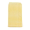 White Kraft Paper Bags, No Handles, Storage Bags, Wave Pattern, Wedding Party Birthday Gift Bag, Yellow, 15x8.3x0.02cm