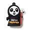 Hallowmas Theme PVC Plastic Pendants, Mixed Shapes, Skeleton, 48.5x37x17mm, Hole: 3mm