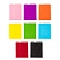 80Pcs 8 Colors Eco-Friendly Kraft Paper Bags, Gift Bags, Rectangle, Mixed Color, 18x13x0.02cm, 10pcs/color