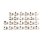 Natural Wood Beads, Cube, 10mm long, 10mm thick,hole: 3mm, about 1750pcs/1000g