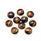 Natural Tiger Eye Cabochons, Half Round/Dome, 16x6mm
